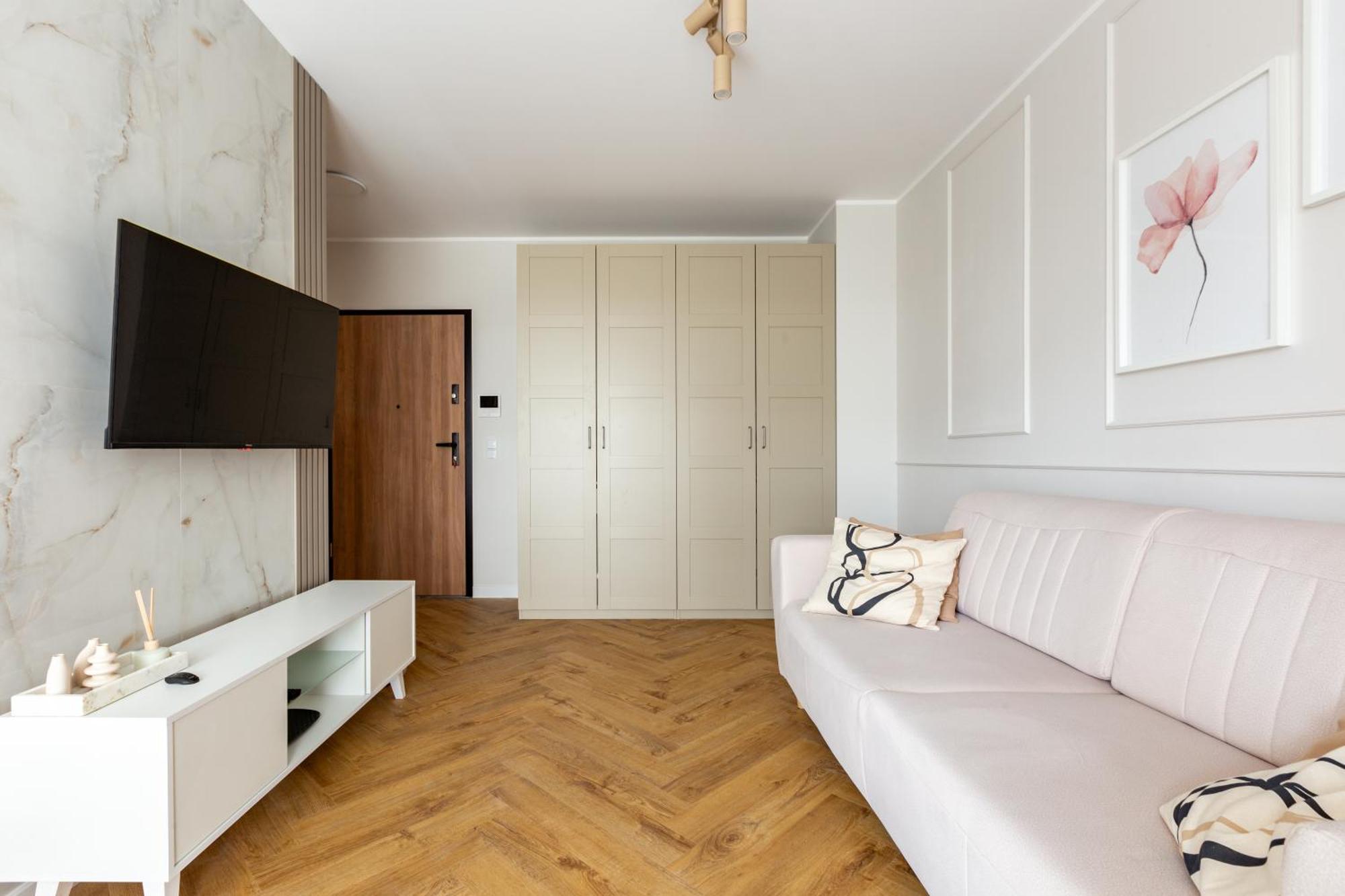 Apartament Baltic White Pearl With Garden Gdańsk